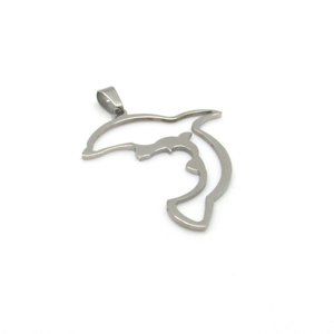 NEW  Stainless Steel Dolphin Pendant